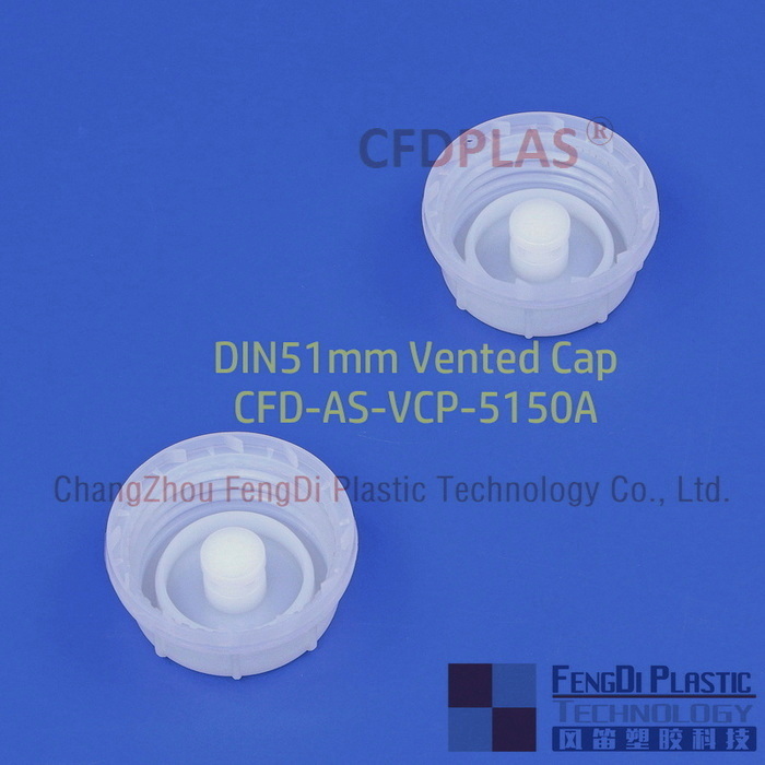 CFDPLAS HDPE DIN51MMスレッドベントキャップ