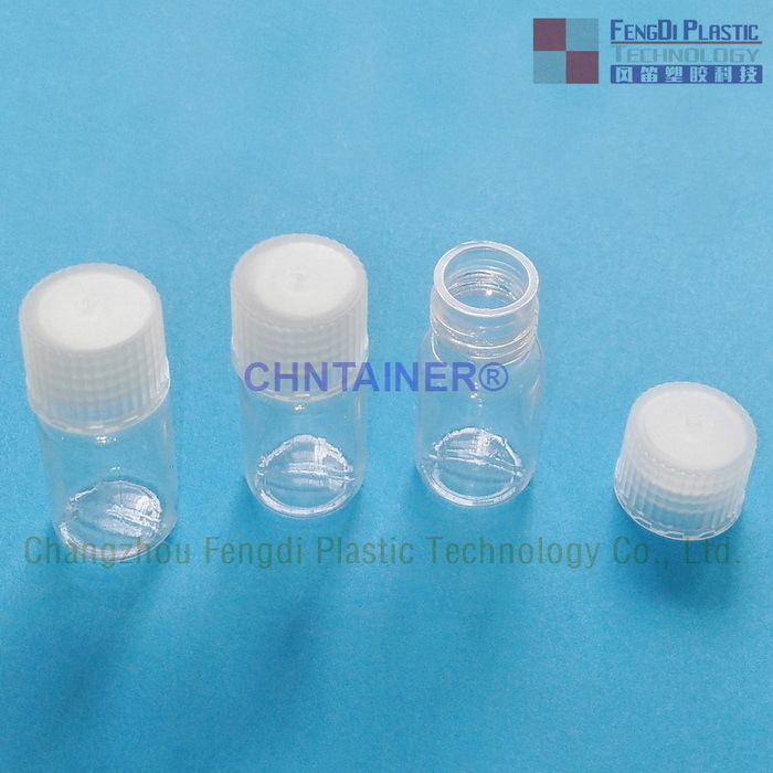 PE ライニングクロージャ付き 3ml PETG 診断ボトル