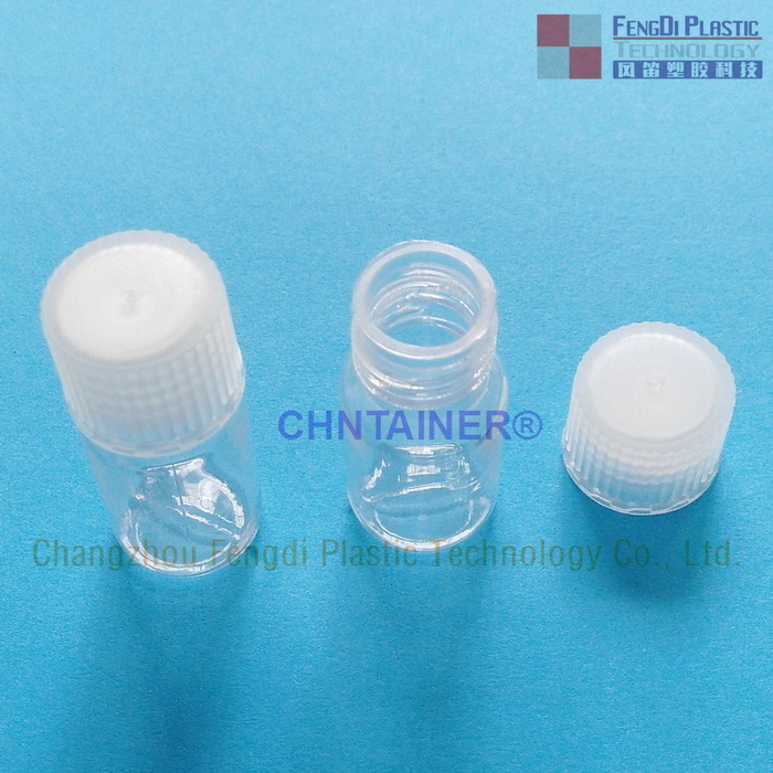 PE ライニングクロージャ付き 3ml PETG 診断ボトル